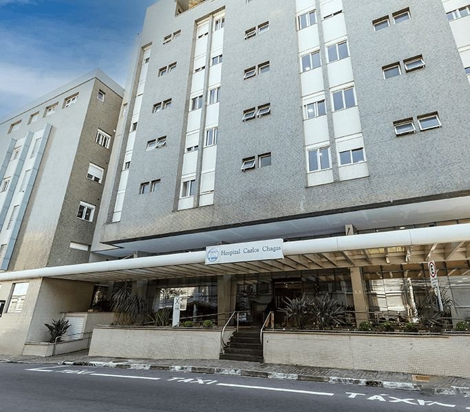 Fachada do Hospital Carlos Chagas