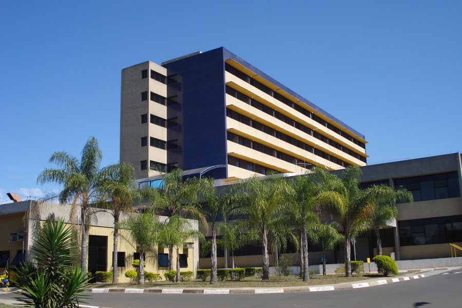 Fachada do Hospital Estadual de Sumaré